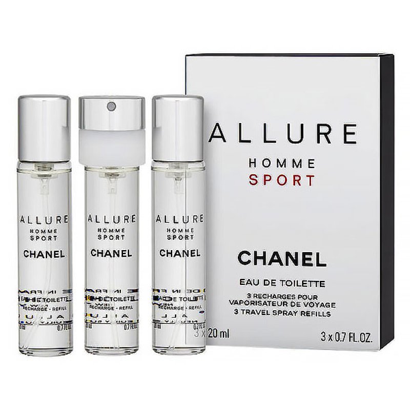 Allure Homme Sport edt 3X20ml utántöltő