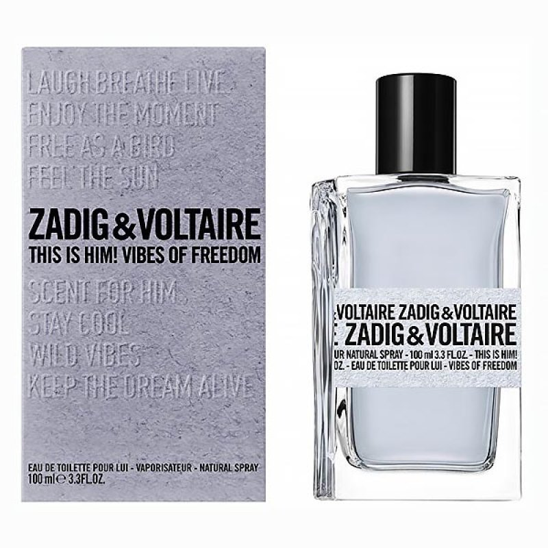 This is Him! Vibes of Freedom edt tester 100ml