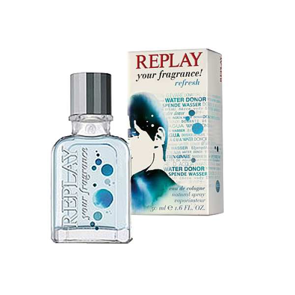 Replay Your Fragrance! Refresh for Him edt 50ml