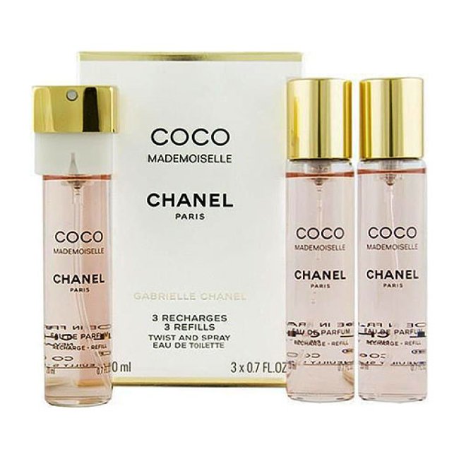 Coco Mademoiselle edt 3X20ml utántöltő