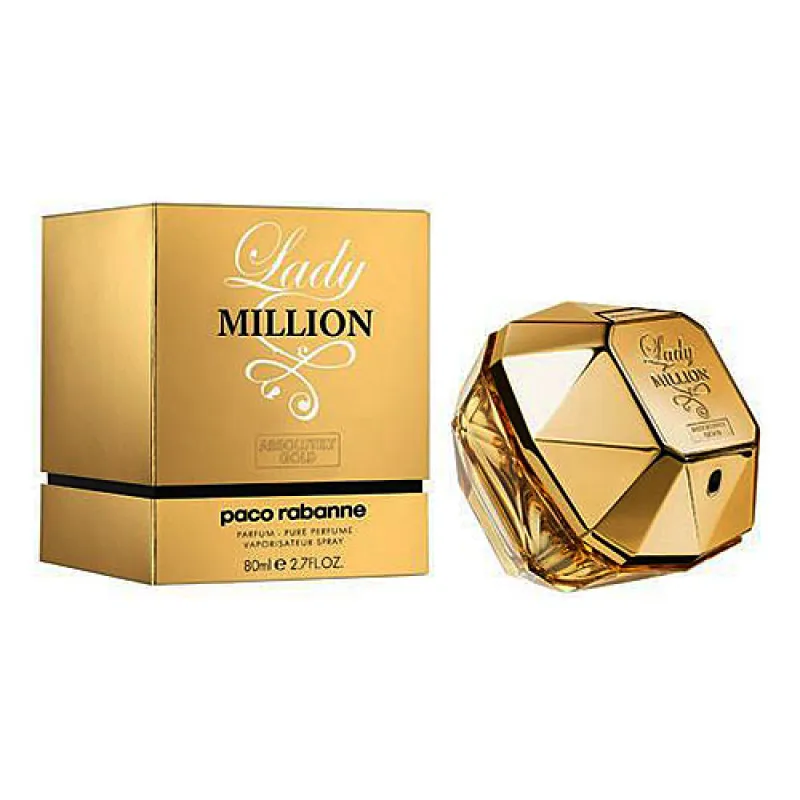 Lady Million Absolutely Gold edp tester 80ml