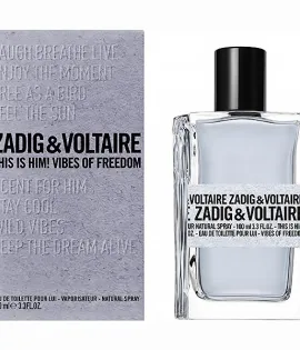 This is Him! Vibes of Freedom edt tester 100ml