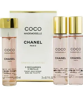 Coco Mademoiselle edt 3X20ml utántöltő